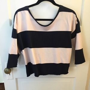 Backless long sleeve