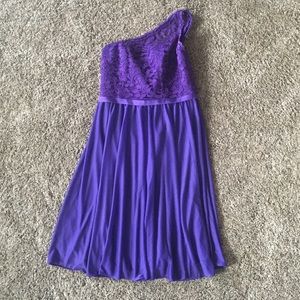 Violet dress