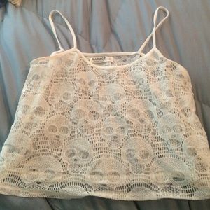 Skull Crop Top