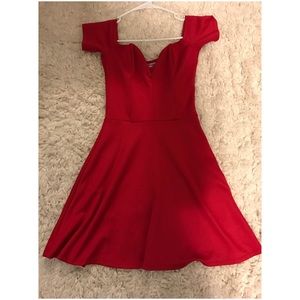 Charlotte Russe red dress