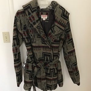 Mossimo Target tribal jacket coat size large