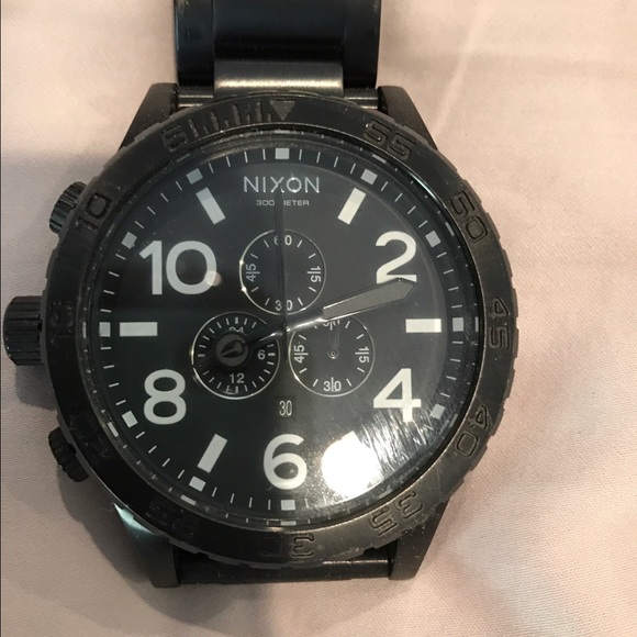 Men's Nixon watch-black