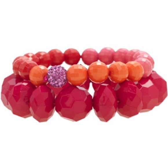 Stella & Dot Little Girl Poppy Bracelet Set - Picture 1 of 4