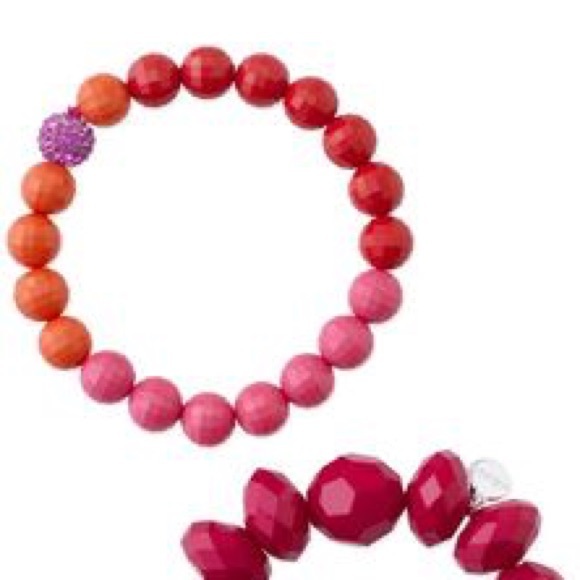 Stella & Dot Little Girl Poppy Bracelet Set - Picture 2 of 4