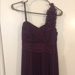 Deep purple formal/bridesmaid dress