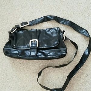 Black crossbows purse