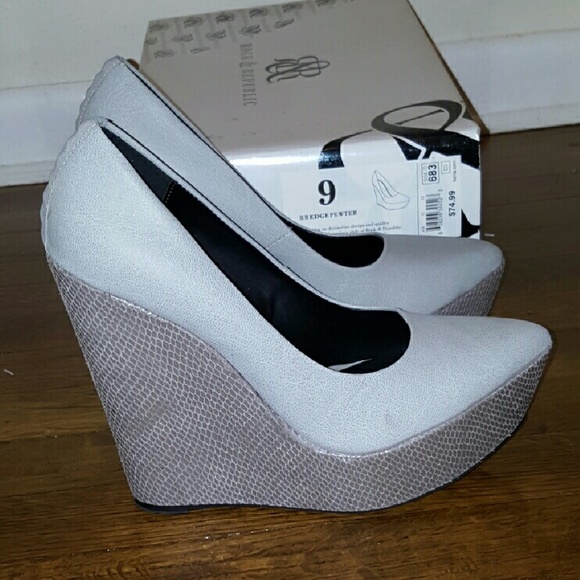 Pewter Wedges