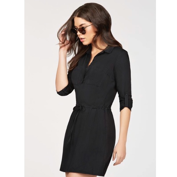 Pocket shirt dress