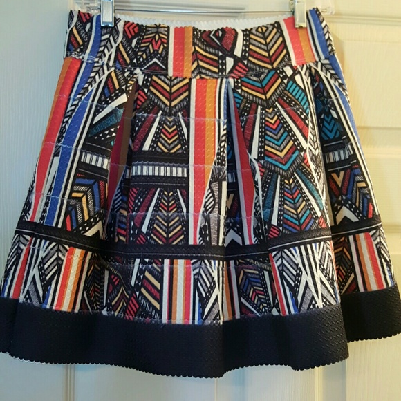 A line stiff skirt