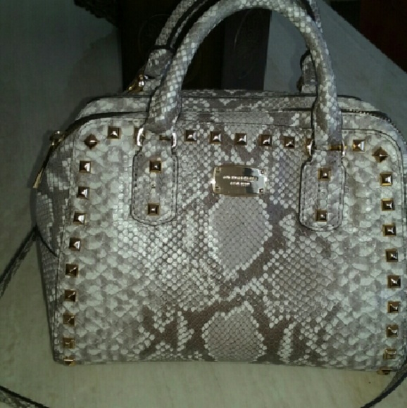 Michael Kors Handbags - MICHAEL KORS SNAKE STUD PURSE
