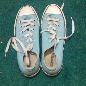 converse all-star low carolina blue