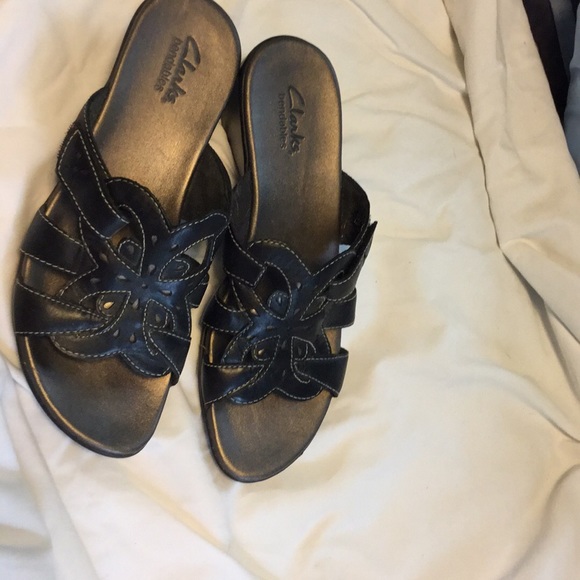 Clarks womens sandals - size 7