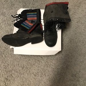 Steve Madden Combat Boots
