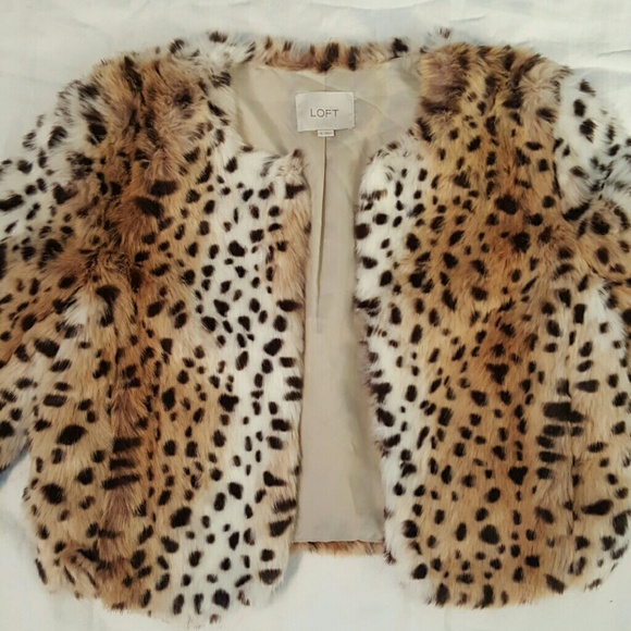 Faux fur Loft coat
