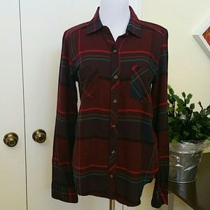 Abercrombie & Fitch Plaid Flannel Shirt