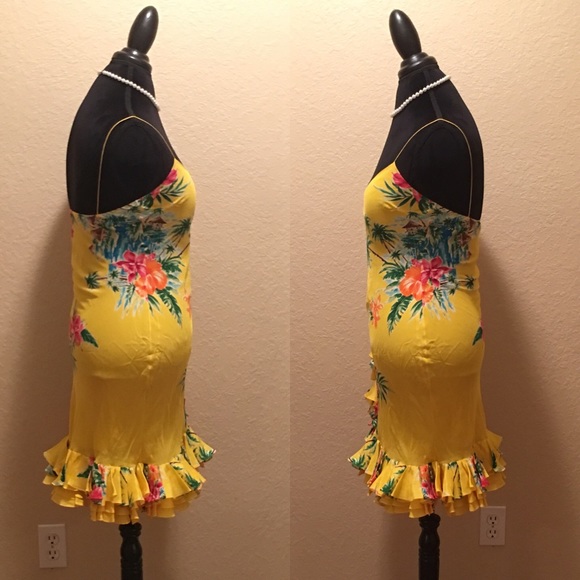 Ralph Lauren 100% Silk Cocktail Dress - Picture 2 of 4