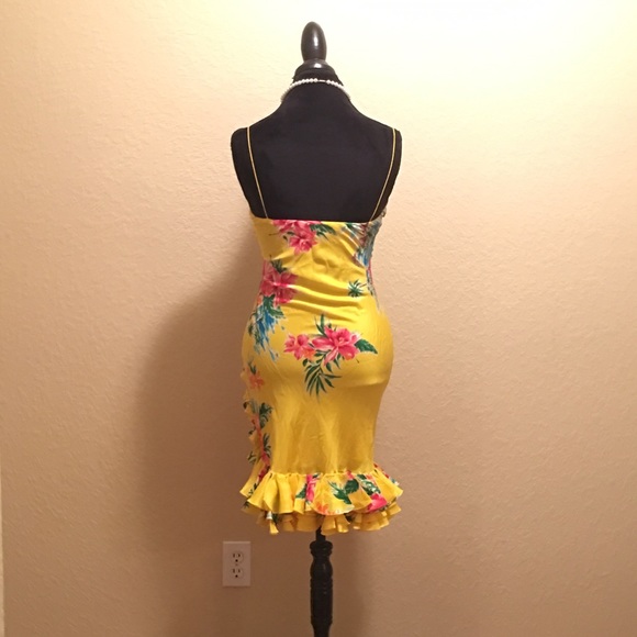 Ralph Lauren 100% Silk Cocktail Dress - Picture 3 of 4