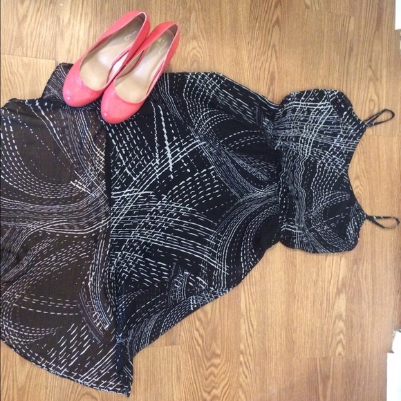 Express flirty high low dress