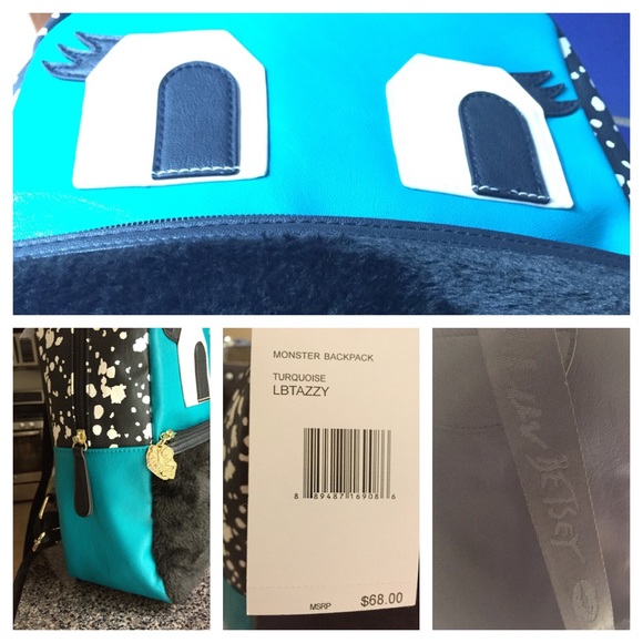 The Luv Betsey Tazzy Monster backpack