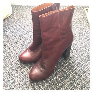 Nine West Otilla Red Leather