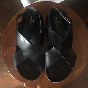 Comfy Cross Strap Sandal