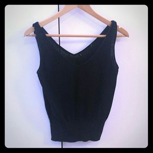 5 x$25🔥Banana Republic-Classic Black Sweater Tank