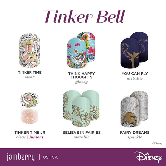 19 NEW wraps Disney collection by Jamberry - Picture 1 of 4