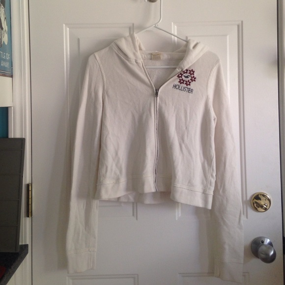 Hollister Embroidered Zip-Up