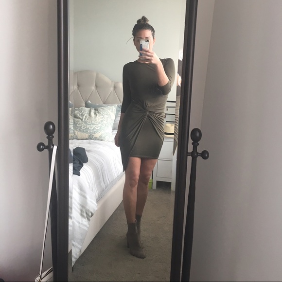 Green Bodycon dress