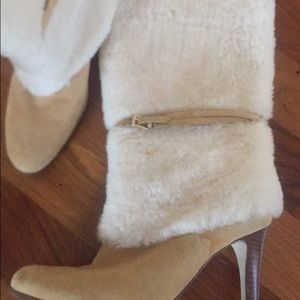 Lauren Ralph Lauren furry boots