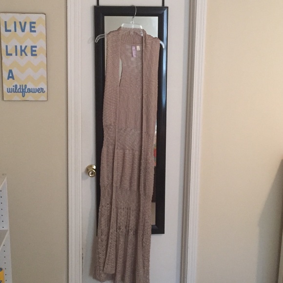 Crochet duster