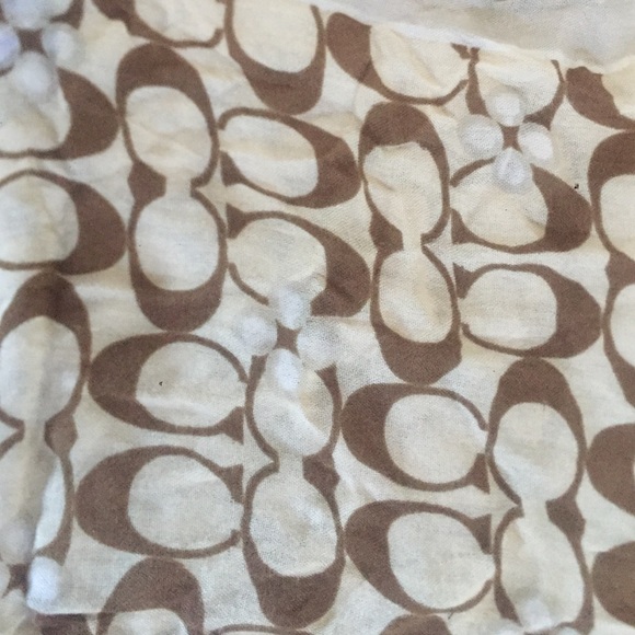 Coach scarf