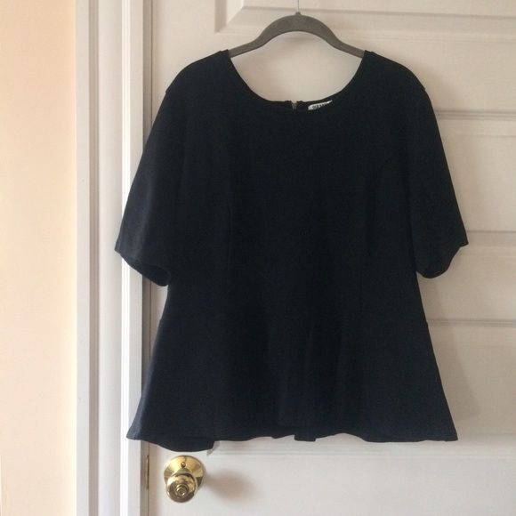Black Peplum