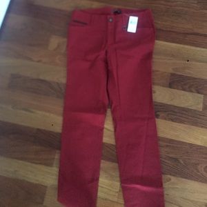 Lauren Ralph Lauren red pants.