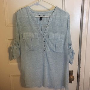 GAP Utility Blouse Size M