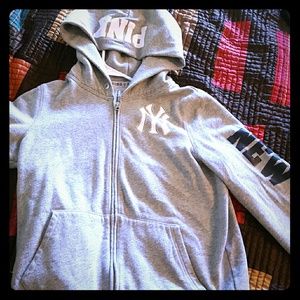 Victoria secret Yankees zip up hoodie