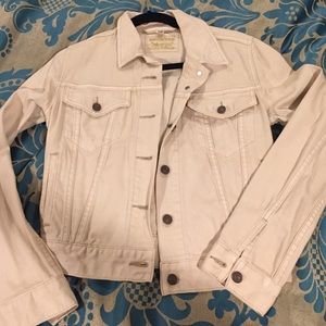 Levi's Jean jacket, in tan, size small.