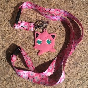 Jigglypuff lanyard