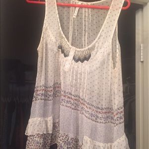 Flowy Boho top from Anthropologie - size large