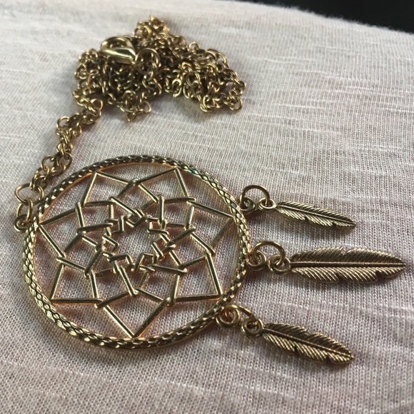 Dream catcher necklace