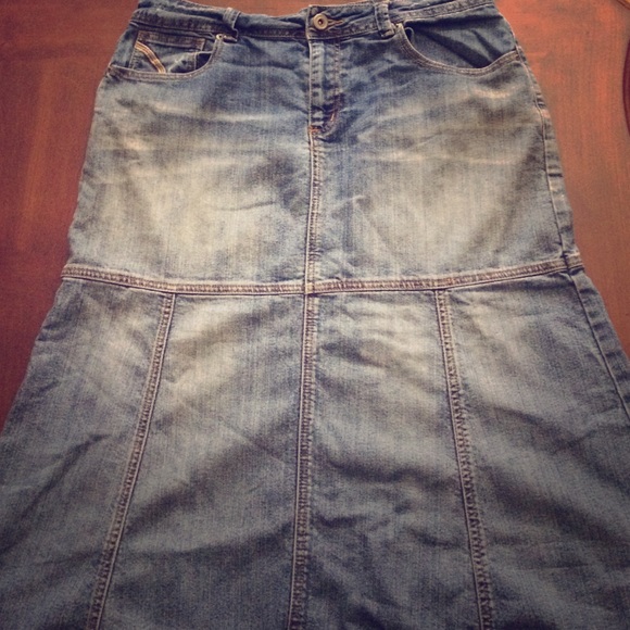 Jean skirt