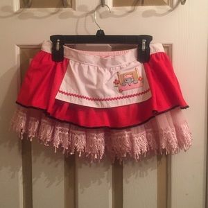 Sexy little red riding hood costume