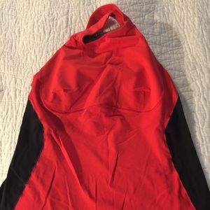 Lululemon high-coverage yoga top size 8