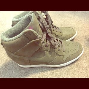 Nike Wedge Sneakers Never Worn