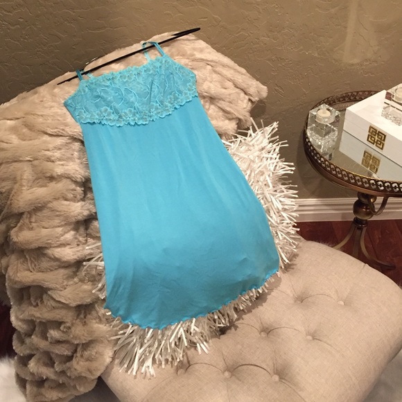 Soft Blue Intimate Nighty, Size M