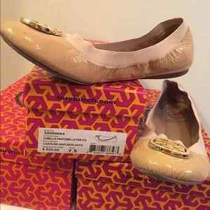 Tory Burch Caroline-Naplak/ Elastic Size 7.5