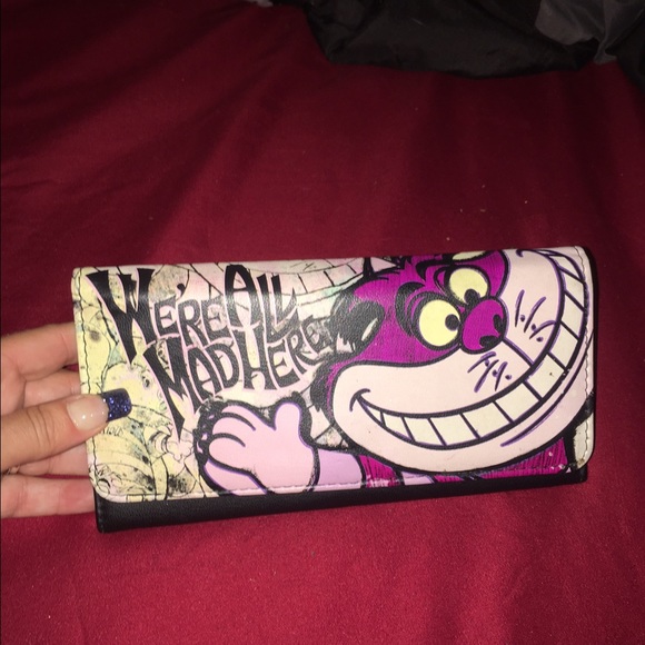 Alice in wonderland wallet