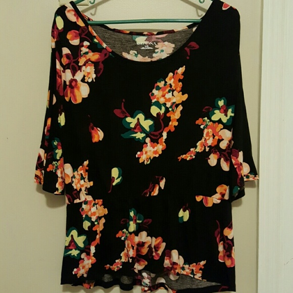 Merona peplum top