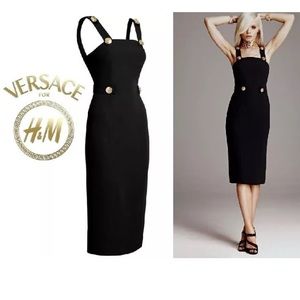 Versace for H&M black dress