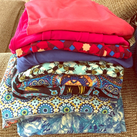 Lot of 9 TC LLR leggings